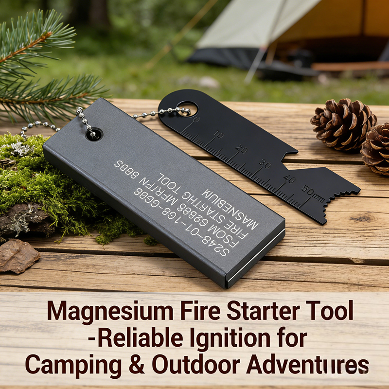 Magnesium Fire Starter - Outdoor Flint, Flint Stick, Magnesium Stick,