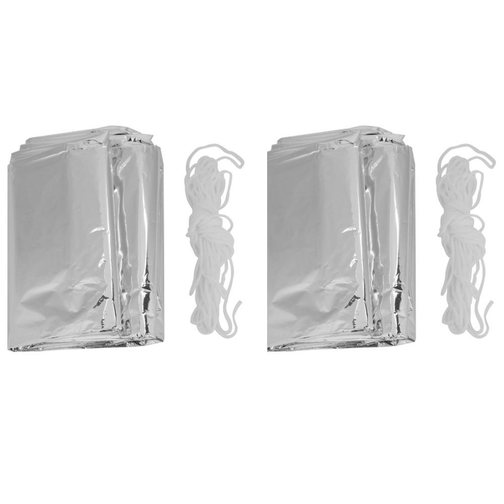 2 Pcs Durable Reflective Emerg – Survival Blanket Reflective recenzja i cena