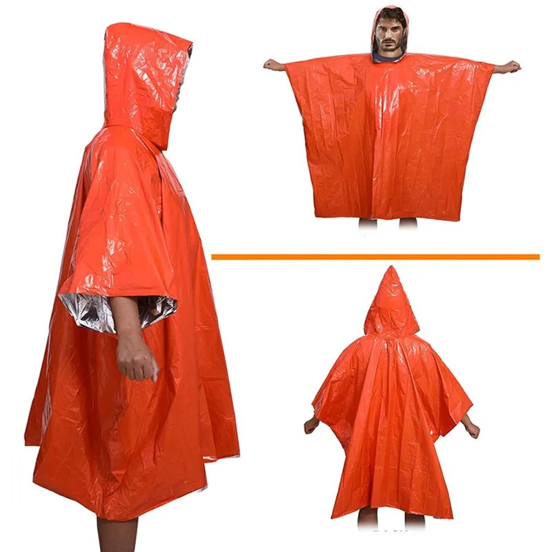 Camping Raincoat Waterproof Su – Survival Blanket Reflective recenzja i cena