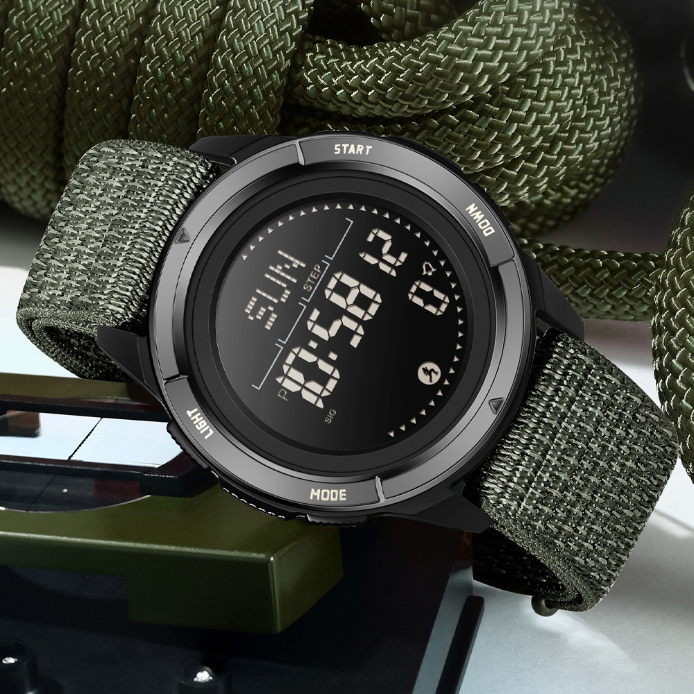 SANDA Brand Electronic Watches – Compass Lensatic recenzja i cena