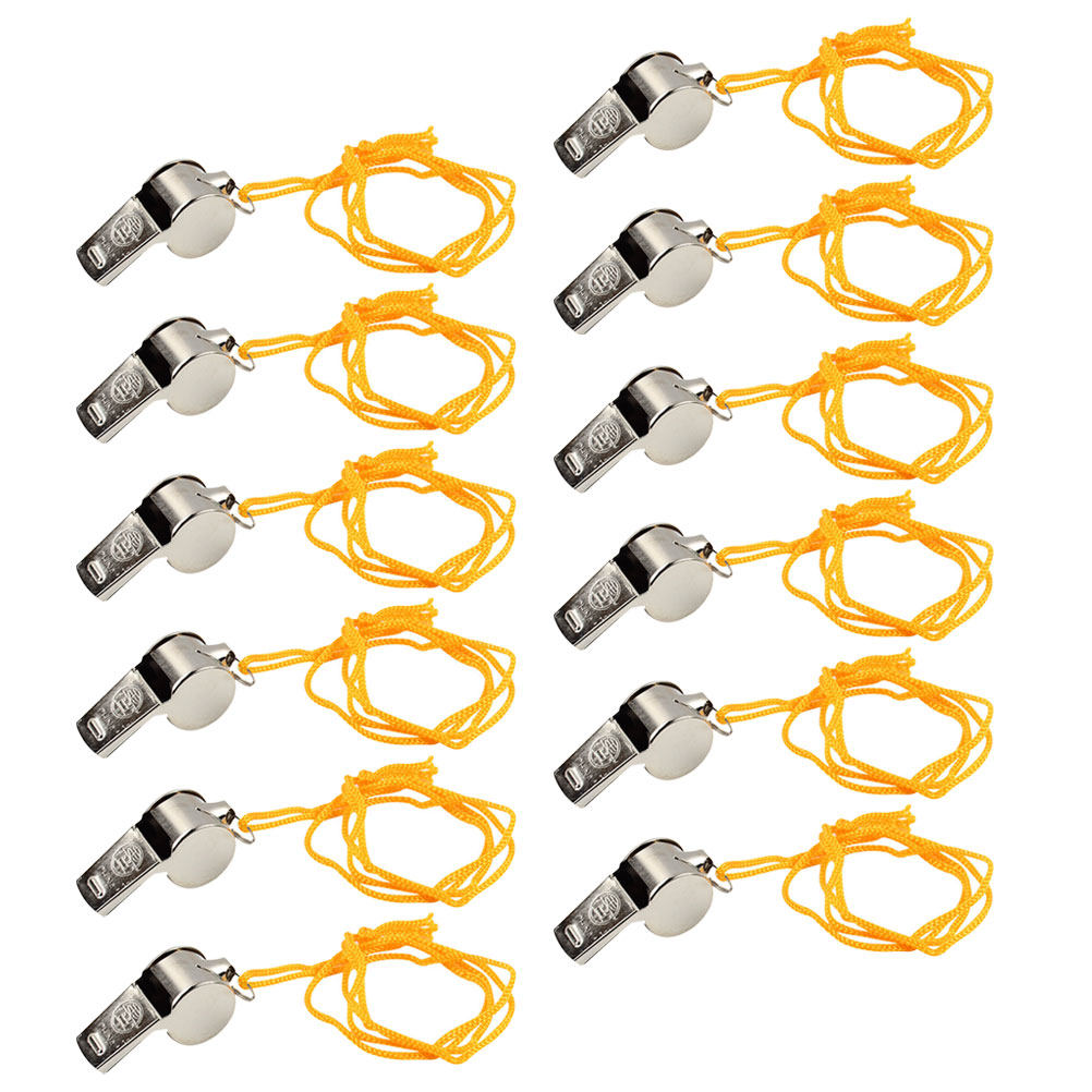 12Pcs Premium Metal Whistle Lo – Emergency Whistle Loud recenzja i cena