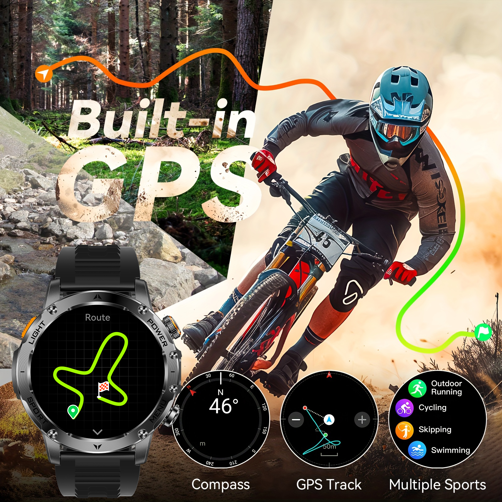 2025 New GPS Outdoor Sports Sm – Compass Lensatic recenzja i cena