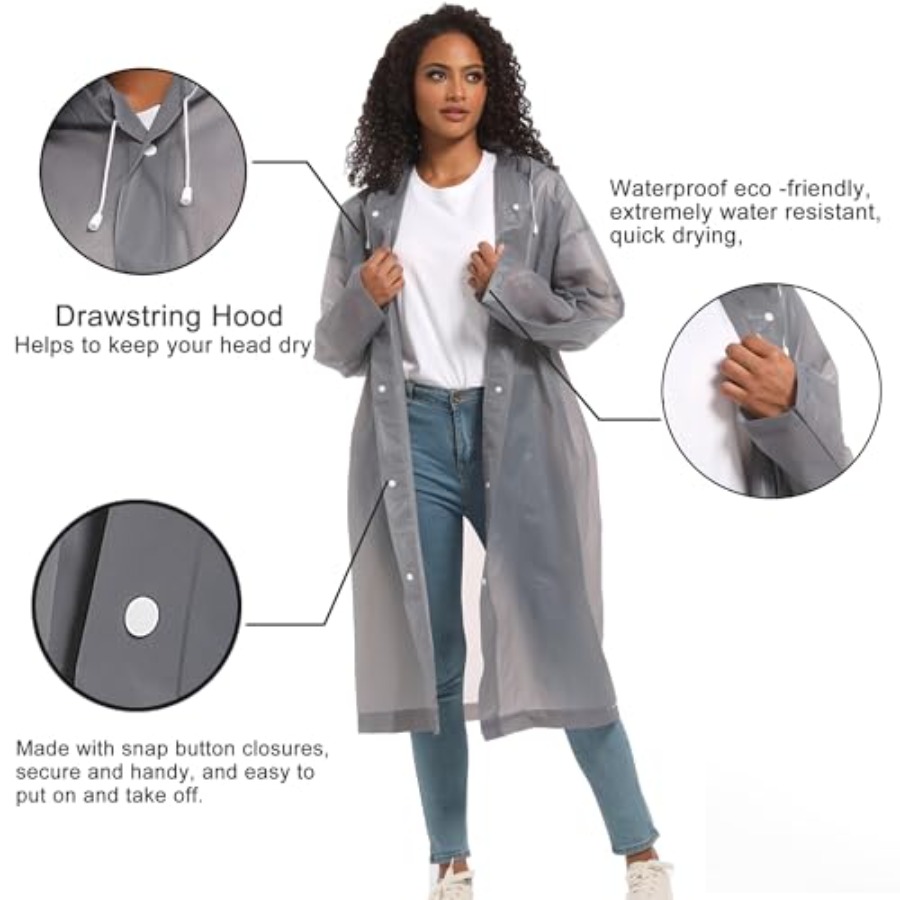 Rain Ponchos for Adults Rainco – Emergency Poncho Rain recenzja i cena