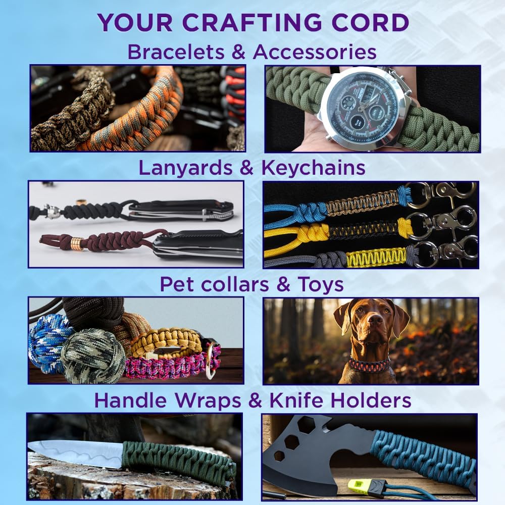 Reflective Paracord Rope 1000f – Para Cord 1000Ft recenzja i cena