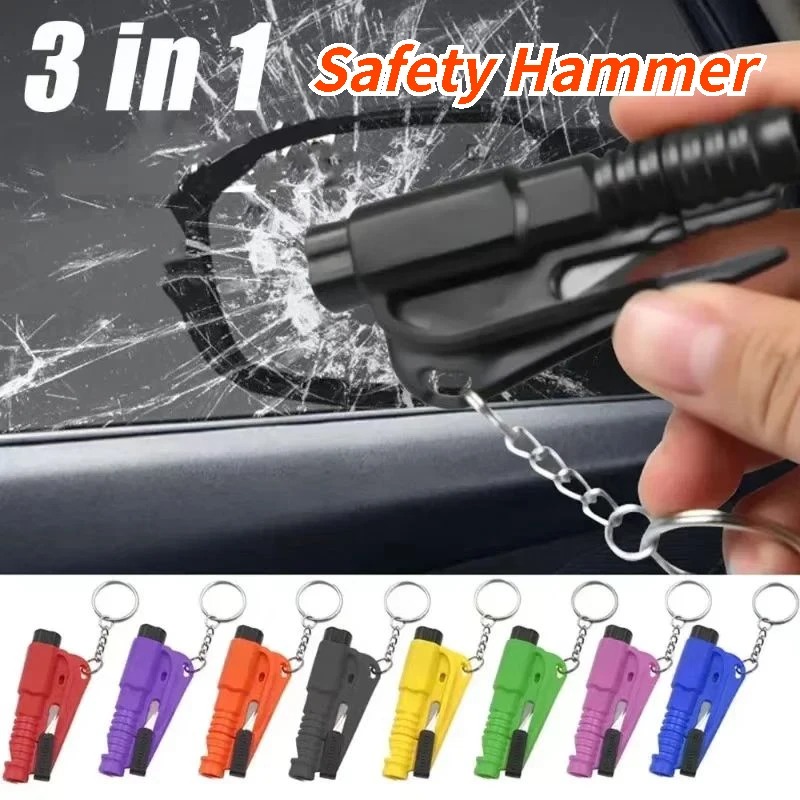 1pc Mini Safety Hammer Keychai – Rescue Rope Throw recenzja i cena