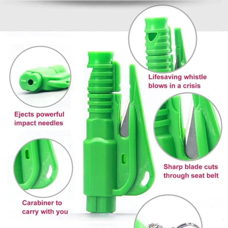 1pc Mini Safety Hammer Keychai – Rescue Rope Throw recenzja i cena