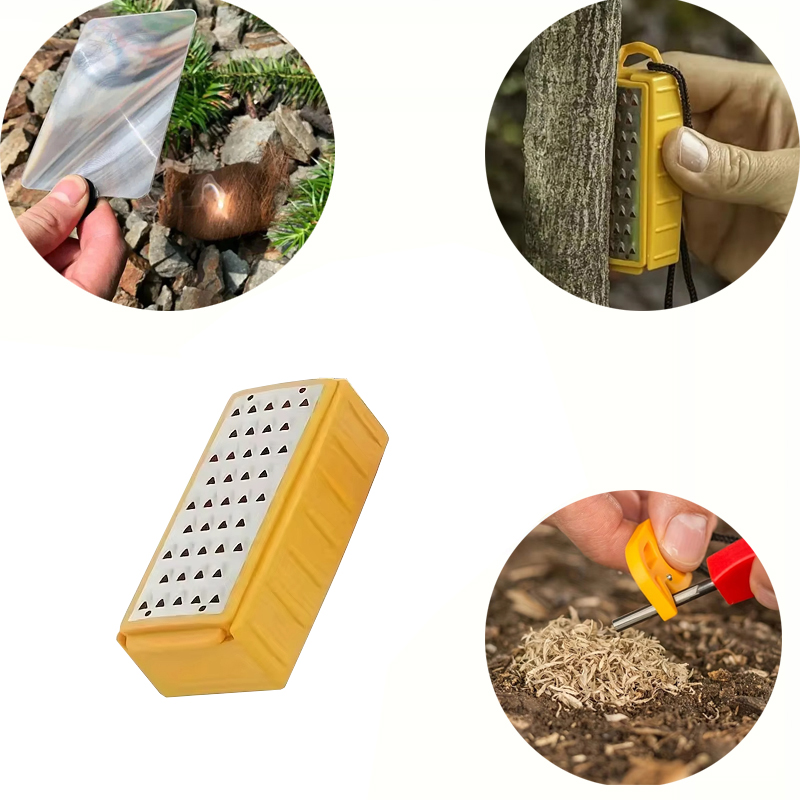 Outdoor Magnifying Glass Card  – Fire Starting Kit recenzja i cena