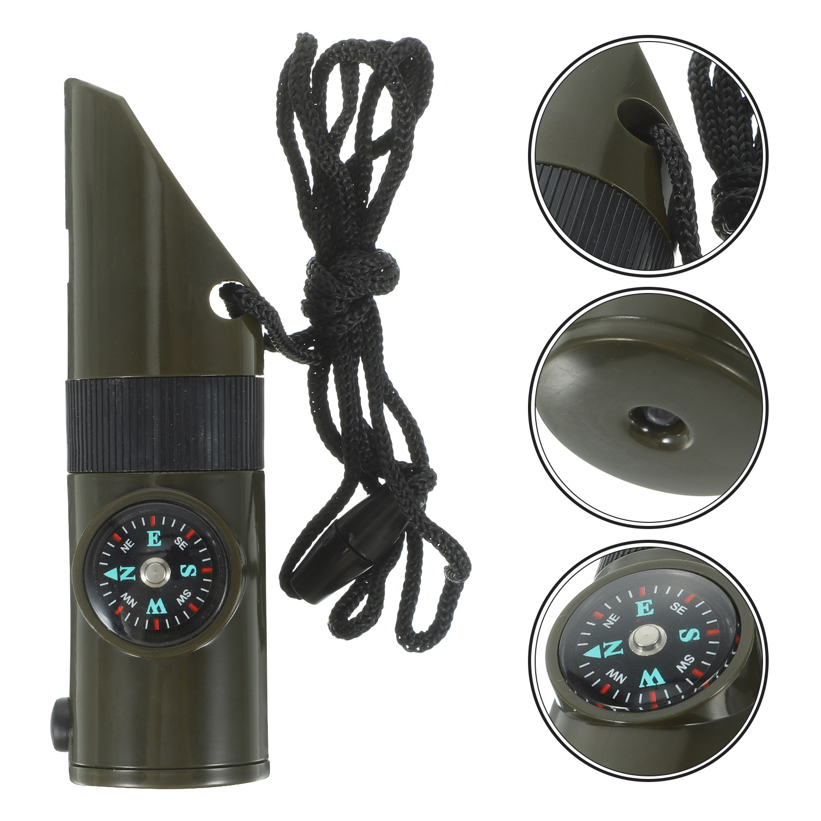 2Pcs 7-in-1 Survival Whistle A – Emergency Whistle Loud recenzja i cena