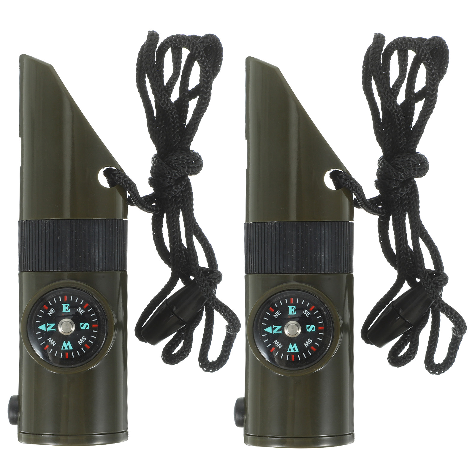 2Pcs 7-in-1 Survival Whistle A – Emergency Whistle Loud recenzja i cena