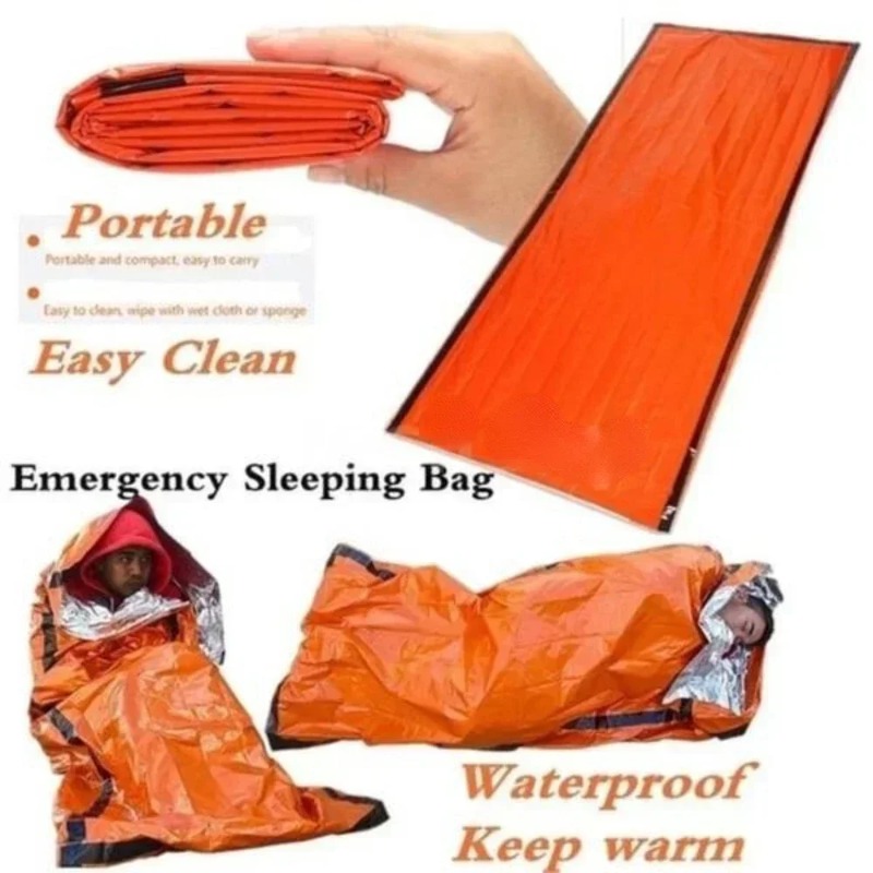 1pc PE Emergency Blanket Insul – Survival Blanket Reflective recenzja i cena
