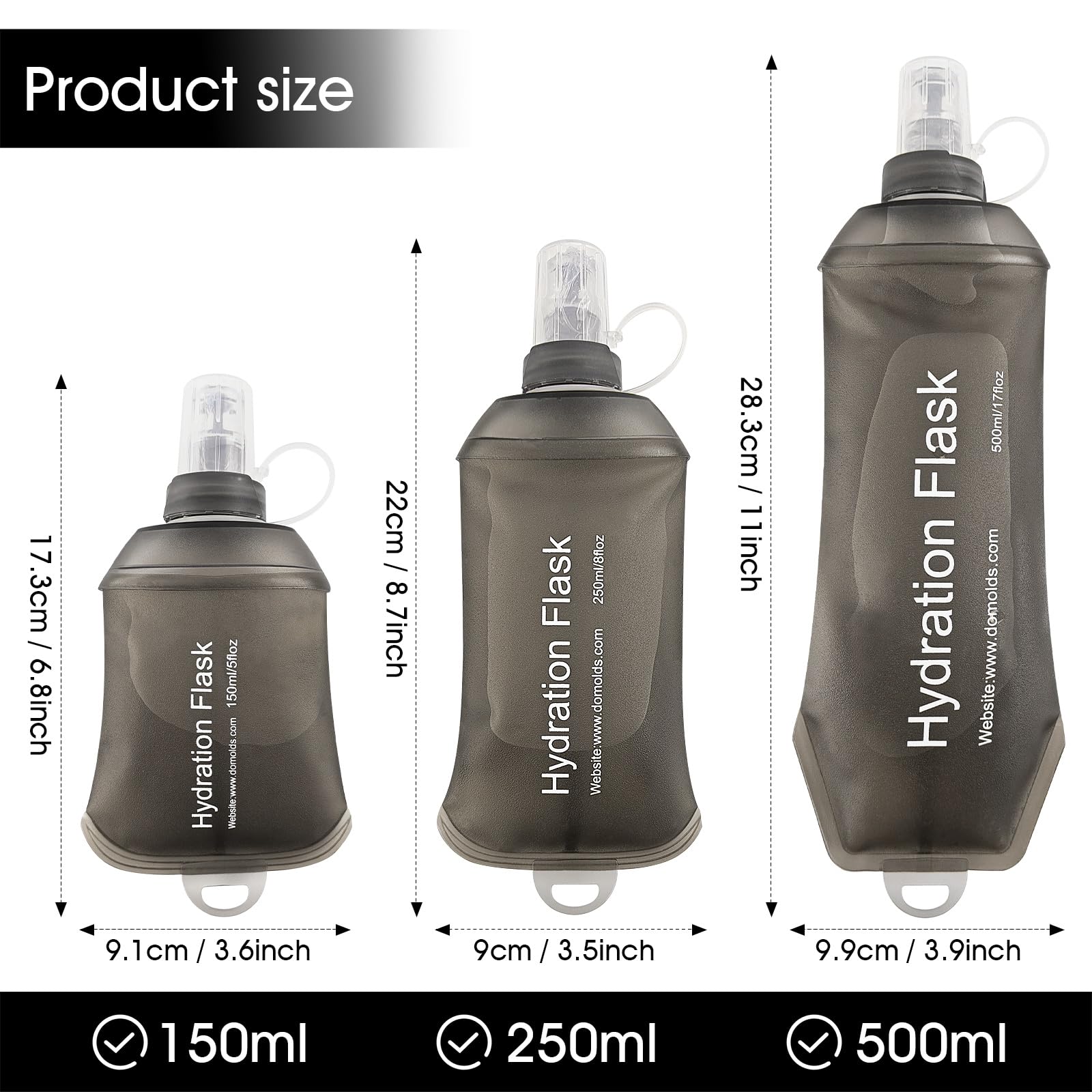Soft Flask, TPU Collapsible So – Water Bag Collapsible recenzja i cena