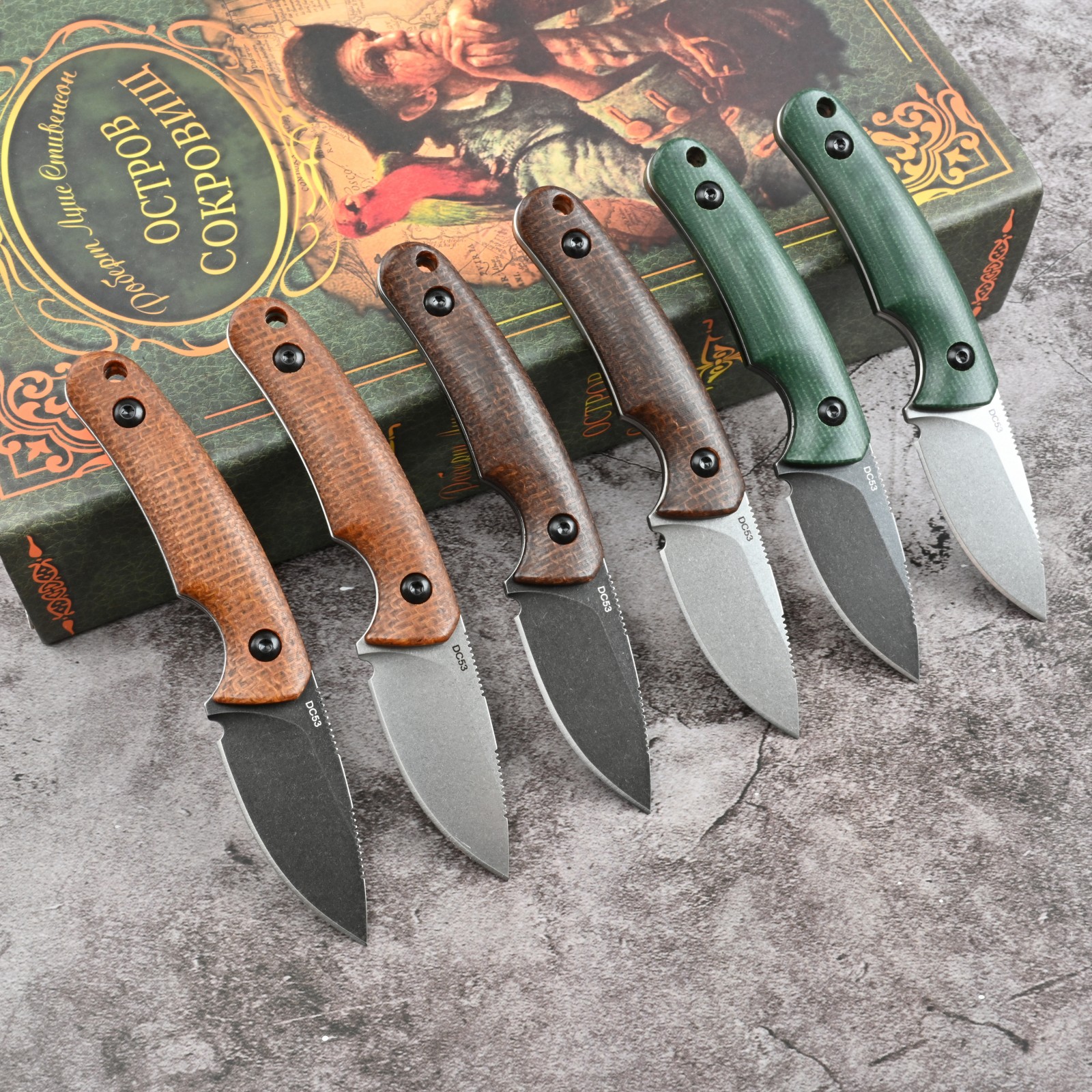 Premium SDOKEDC DC53 Steel EDC – Bushcraft Knife Fixed recenzja i cena