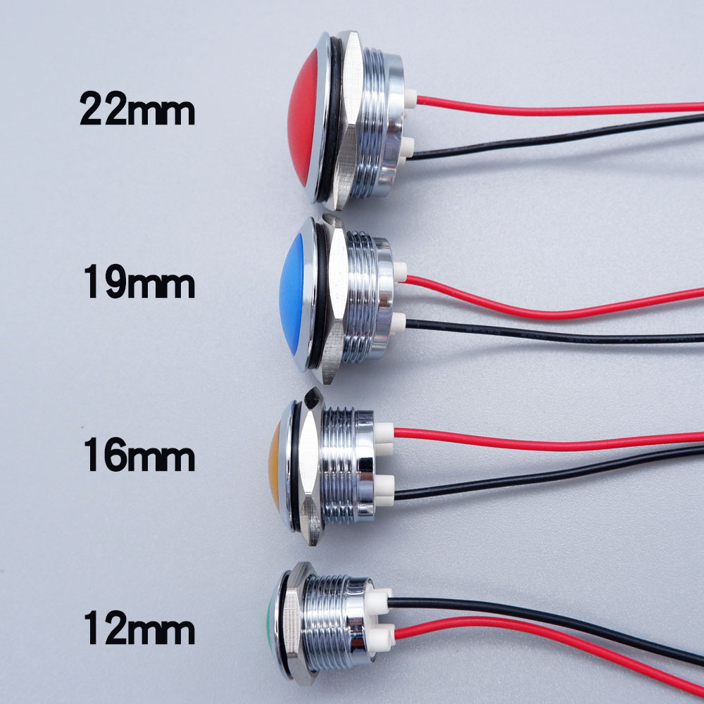 Metal LED Indicator Light 12mm – Signal Panel Orange recenzja i cena
