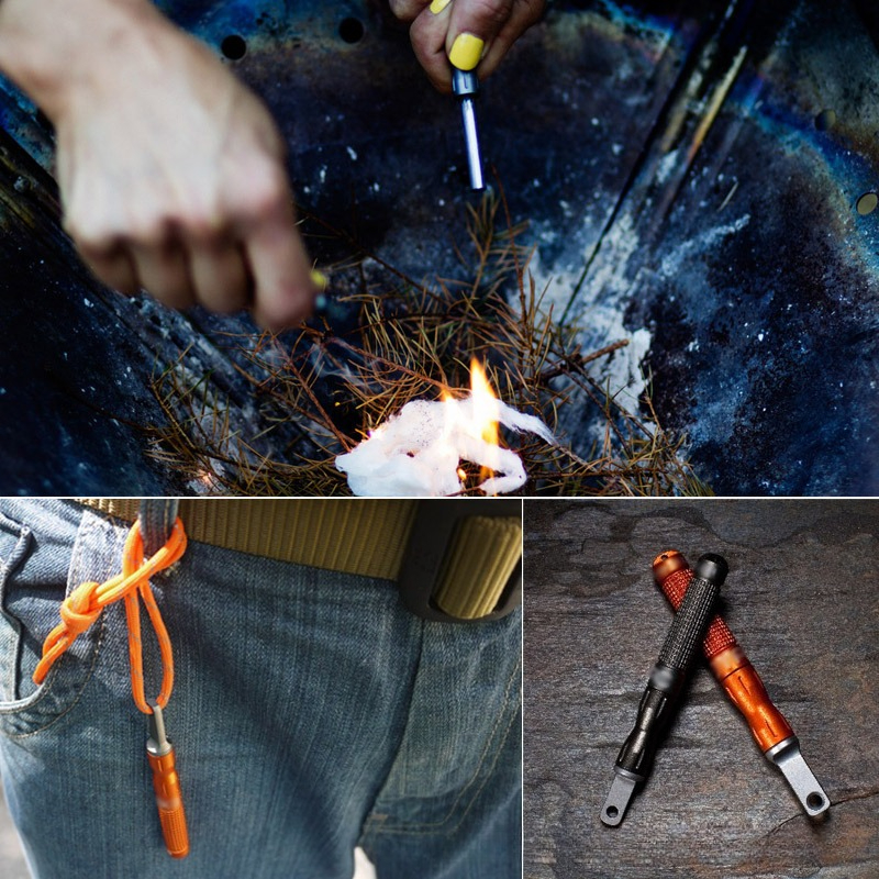 2PCS  Multifunctional Flint Wa – Magnesium Fire Starter recenzja i cena