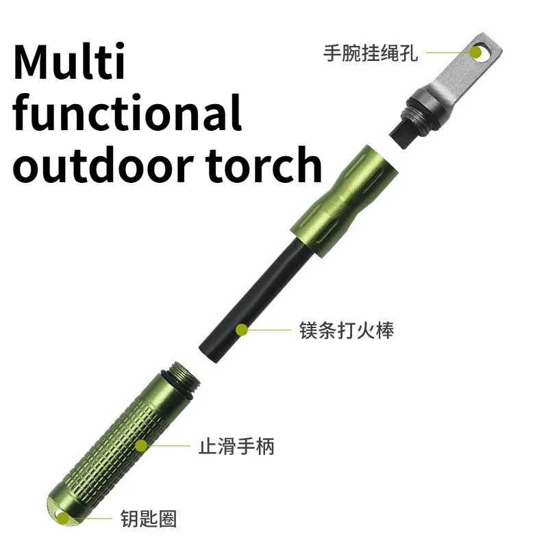2PCS  Multifunctional Flint Wa – Magnesium Fire Starter recenzja i cena