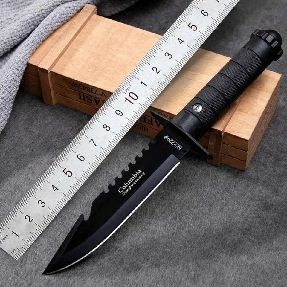 7CR17MOV Camping Outdoor Strai – Bushcraft Knife Fixed recenzja i cena