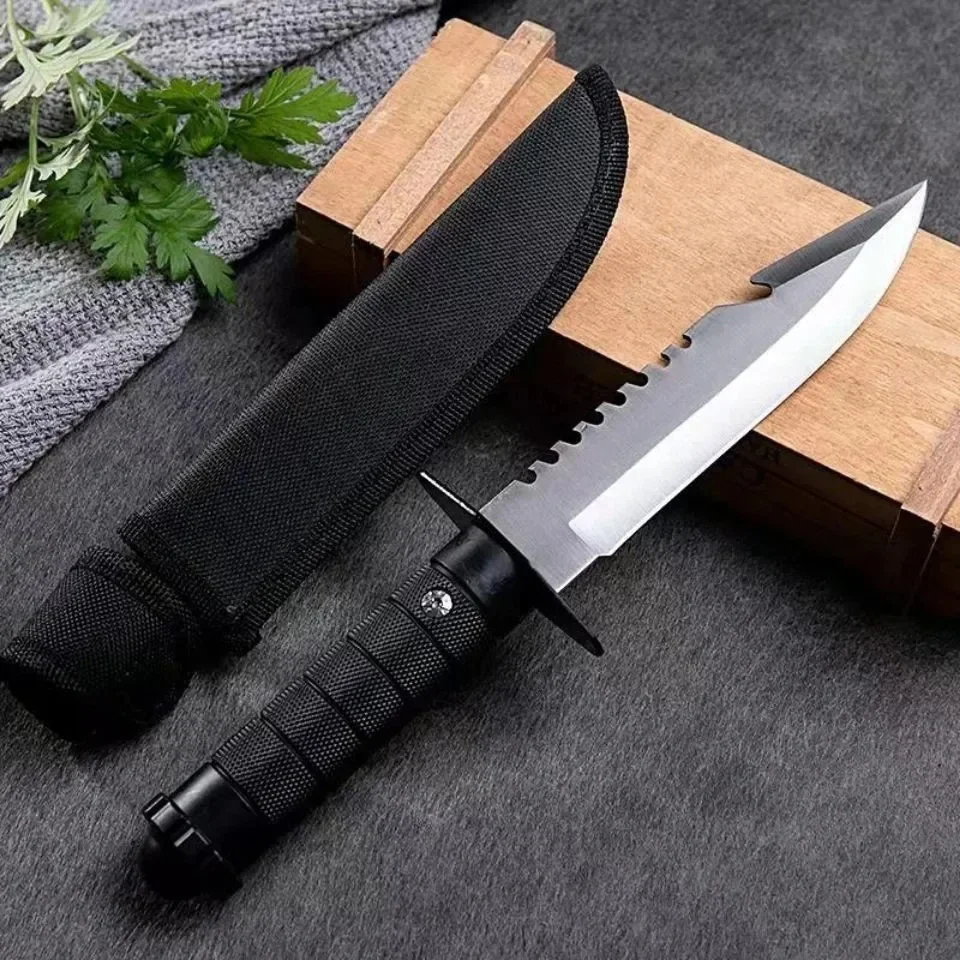 7CR17MOV Camping Outdoor Strai – Bushcraft Knife Fixed recenzja i cena