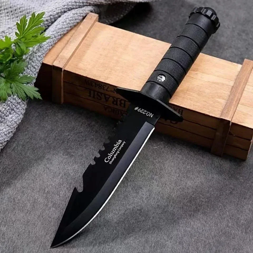 7CR17MOV Camping Outdoor Strai – Bushcraft Knife Fixed recenzja i cena