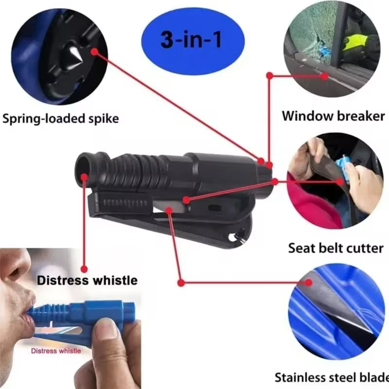 Compact 3-in-1 Safety Hammer A – Rescue Rope Throw recenzja i cena
