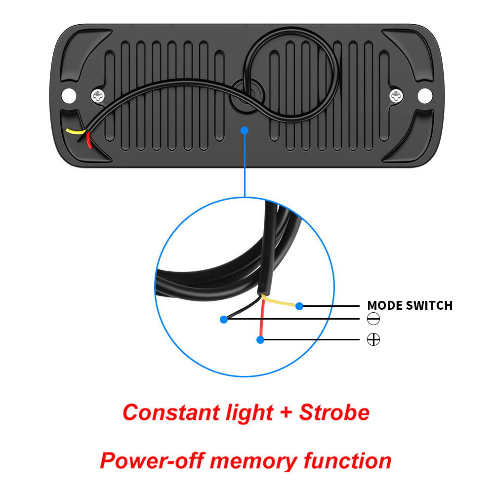 1pcs Led Strobe Warning Light  – Sos Light Strobe recenzja i cena