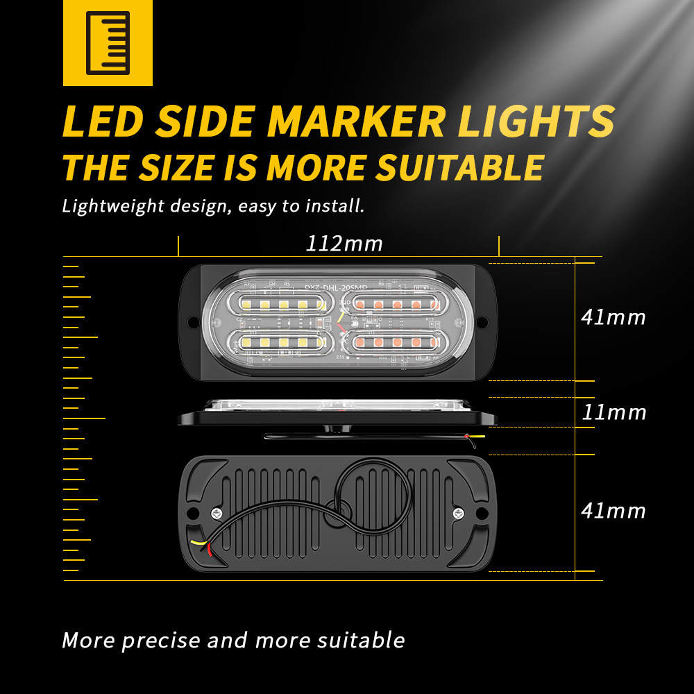 1pcs Led Strobe Warning Light  – Sos Light Strobe recenzja i cena