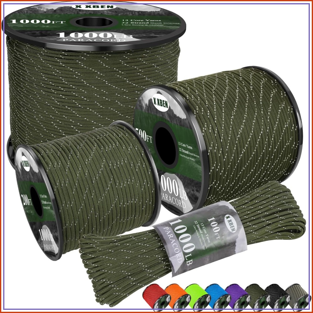 Reflective Paracord 1000lb, 50 – Para Cord 1000Ft recenzja i cena