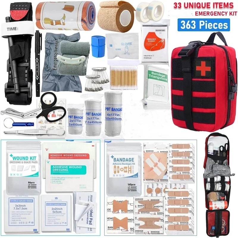 363pcs First Aid Kit Bag All P – Bivy Bag Emergency recenzja i cena