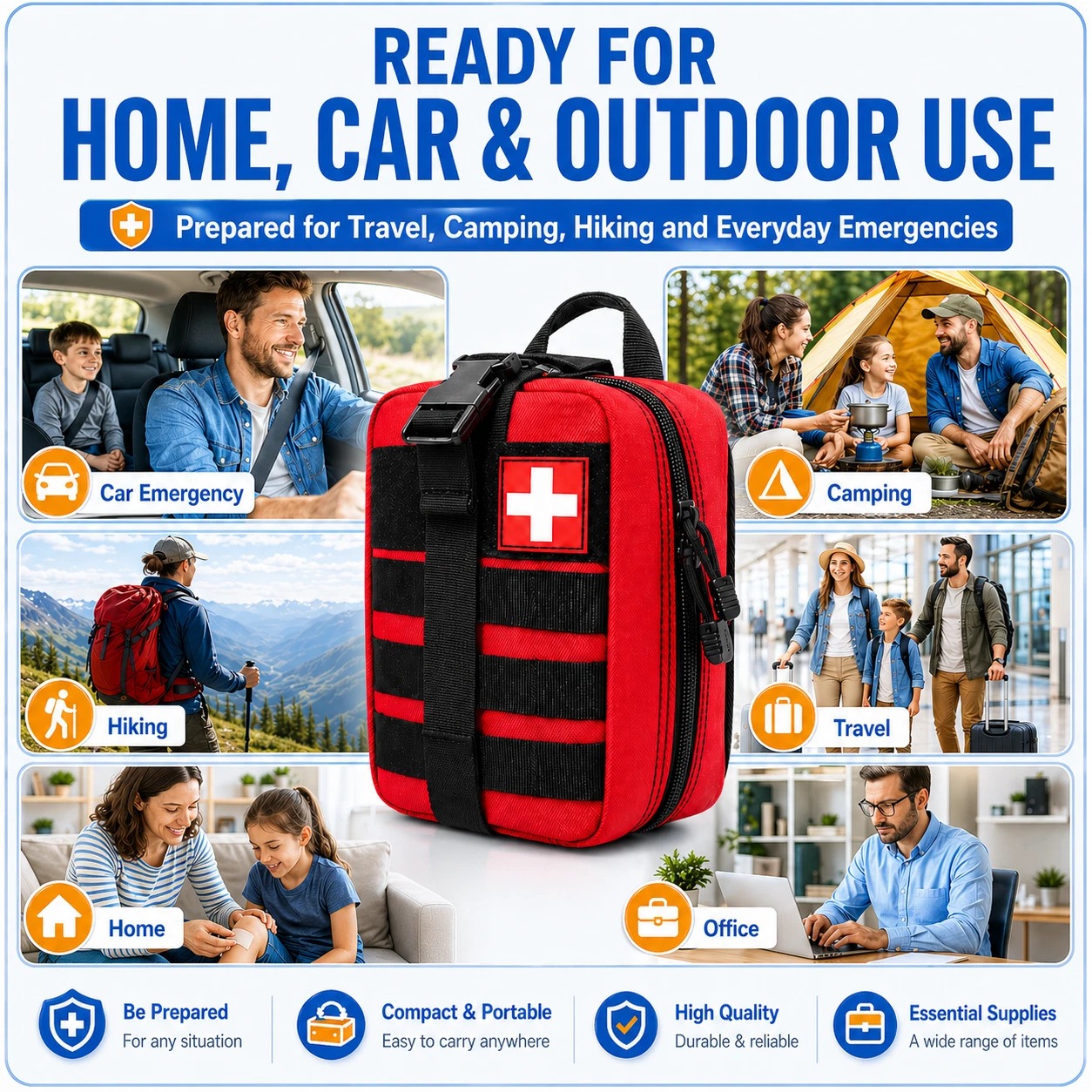 363pcs First Aid Kit Bag All P – Bivy Bag Emergency recenzja i cena