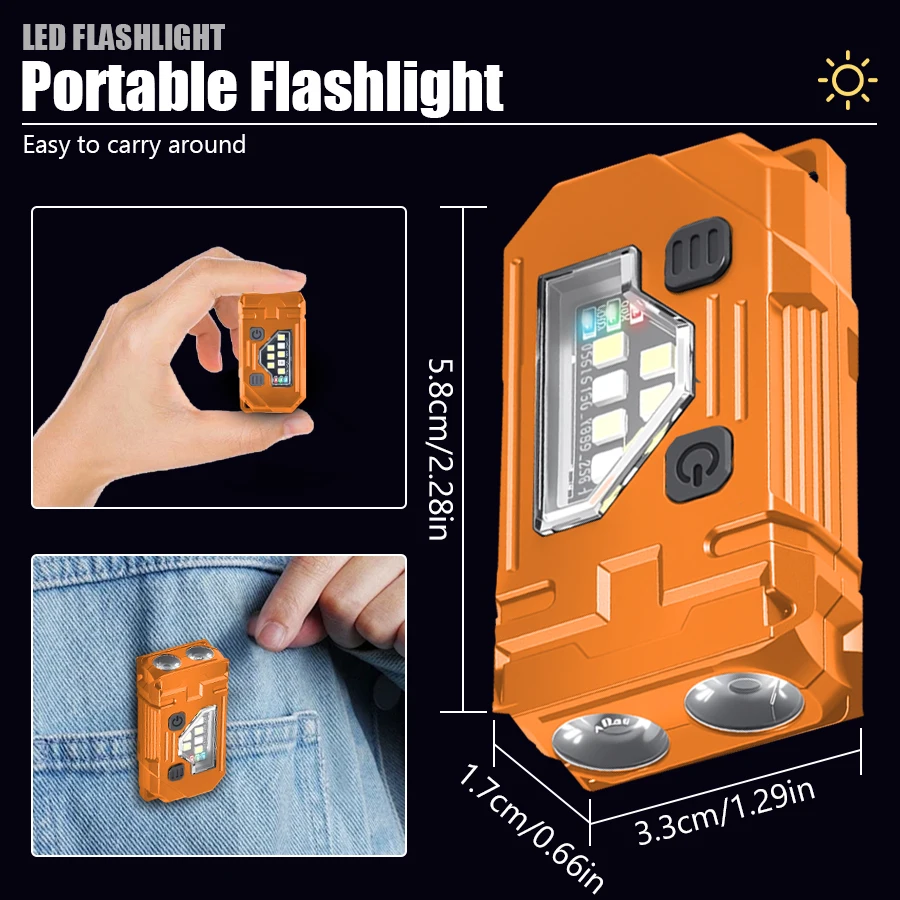 Mini Keychain EDC Flashlight R – Fishing Kit Compact recenzja i cena
