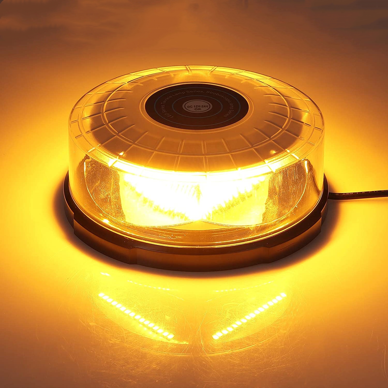 Yellow 24 LED Car Roof Ceiling – Sos Light Strobe recenzja i cena