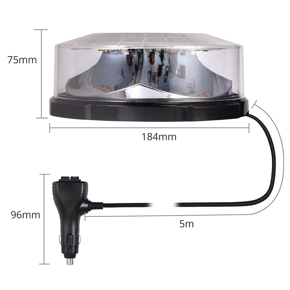 Yellow 24 LED Car Roof Ceiling – Sos Light Strobe recenzja i cena