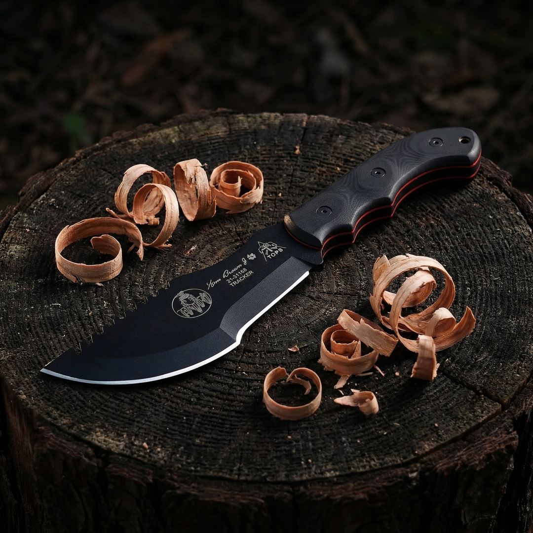 TOPS Tracker - Jungle Rescue K – Bushcraft Knife Fixed recenzja i cena