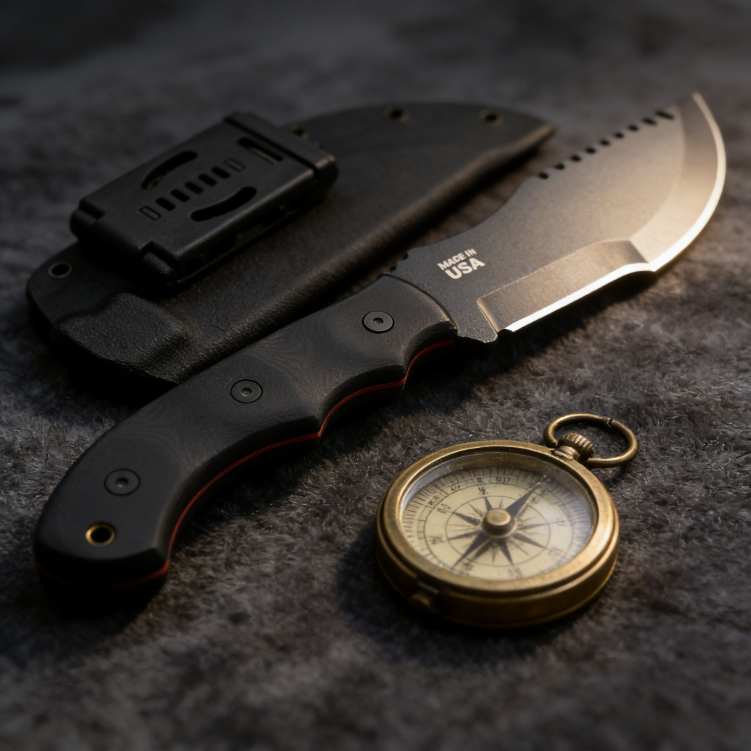 TOPS Tracker - Jungle Rescue K – Bushcraft Knife Fixed recenzja i cena