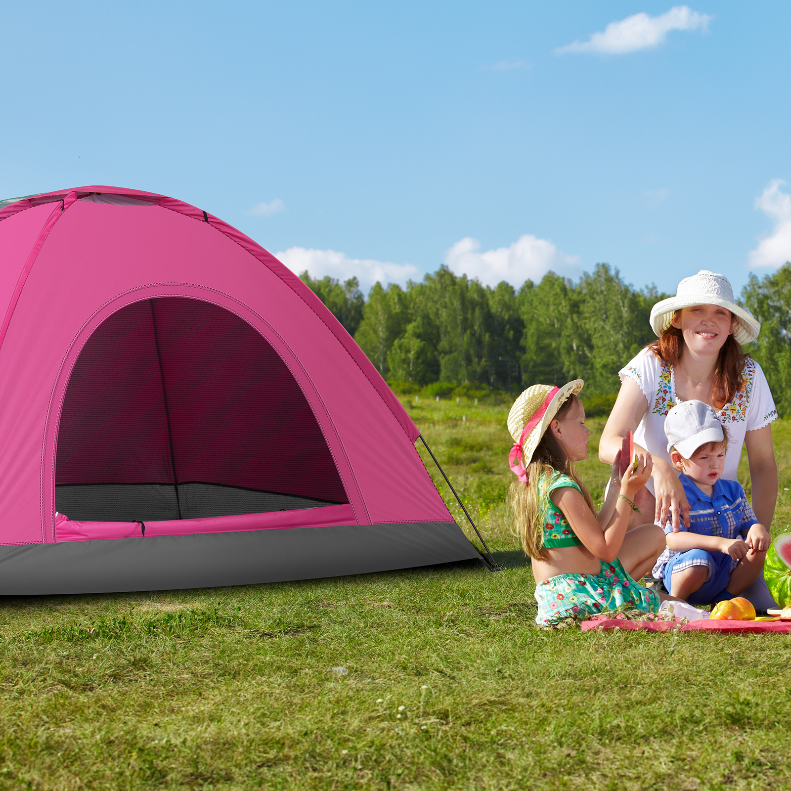 3 4 Person Camping Dome Tent W – Emergency Mylar Tent recenzja i cena