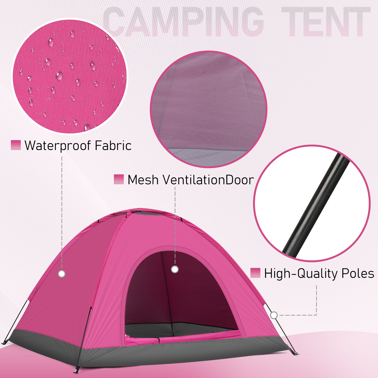 3 4 Person Camping Dome Tent W – Emergency Mylar Tent recenzja i cena