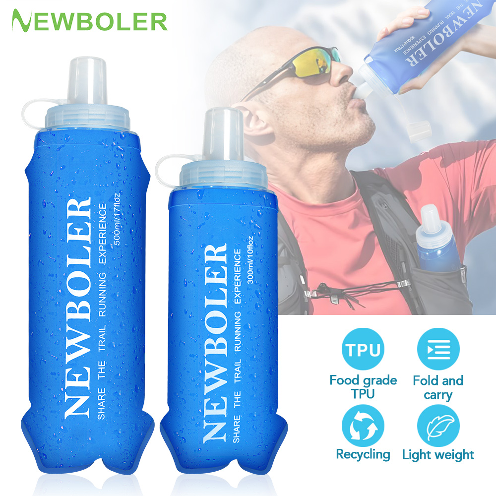 NEWBOLER 300/500ML Water Bottl – Water Bag Collapsible recenzja i cena