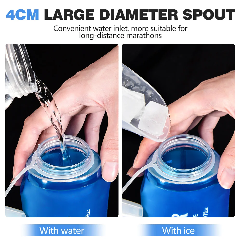 NEWBOLER 300/500ML Water Bottl – Water Bag Collapsible recenzja i cena