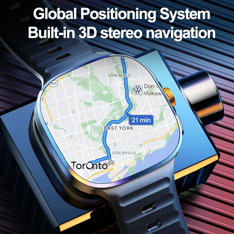 New Large Screen Smartwatch 4G – Compass Lensatic recenzja i cena