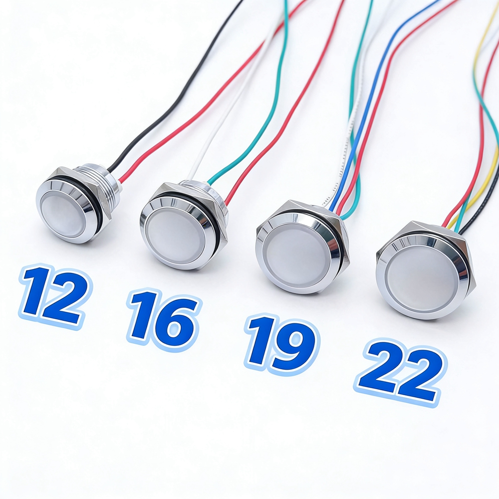 Metal LED Indicator Light 12mm – Signal Panel Orange recenzja i cena