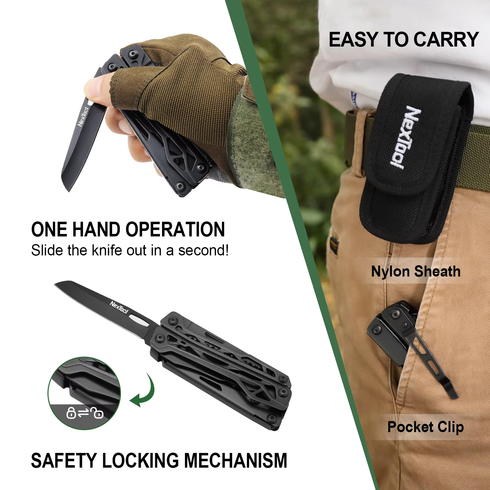 Nextool Black Knight 11 in 1 F – Multi Tool Plier recenzja i cena