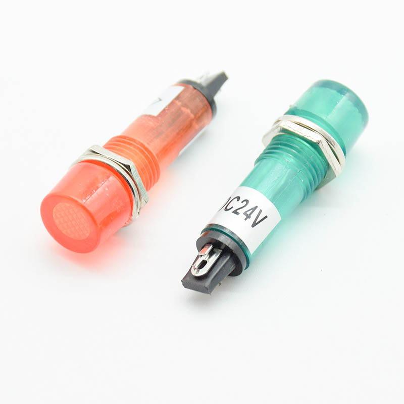 5Pcs 220V 12V 24V DC Mounting  – Signal Panel Orange recenzja i cena