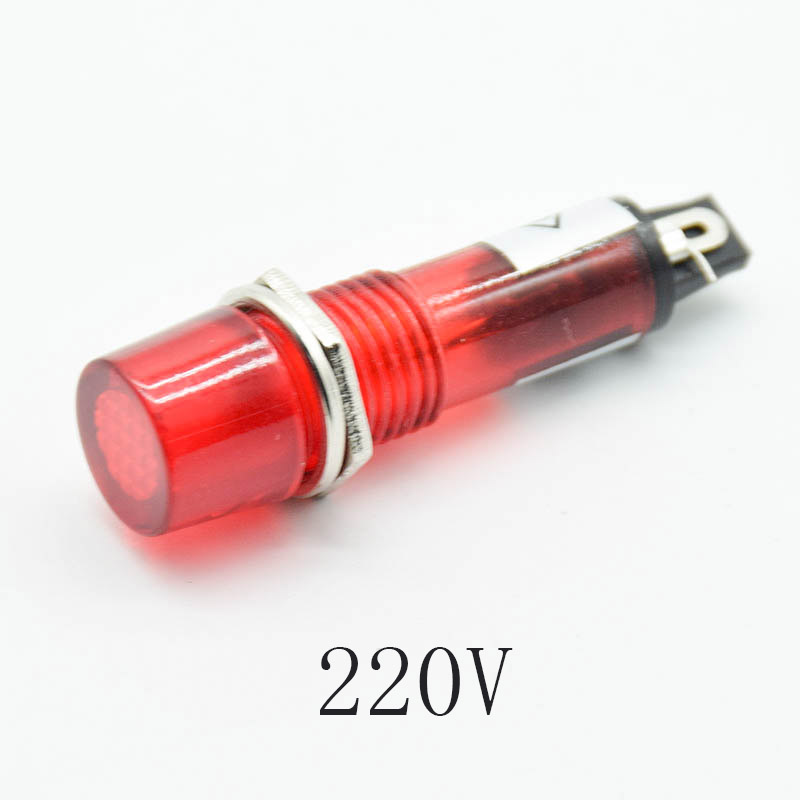 5Pcs 220V 12V 24V DC Mounting  – Signal Panel Orange recenzja i cena