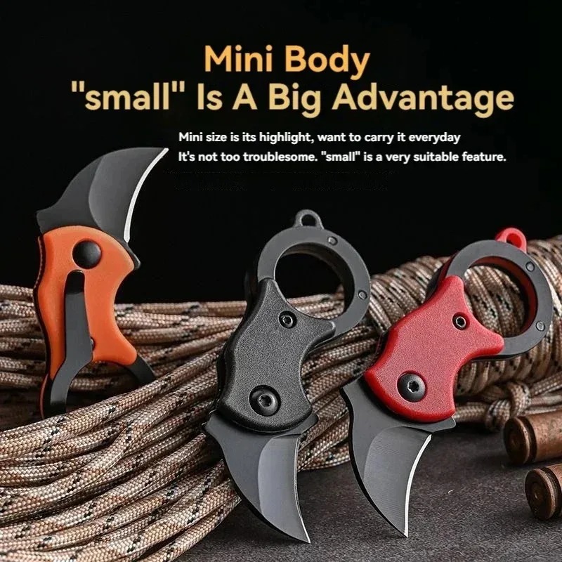 Mini Keychain Pocket Knife Sta – Bushcraft Knife Fixed recenzja i cena