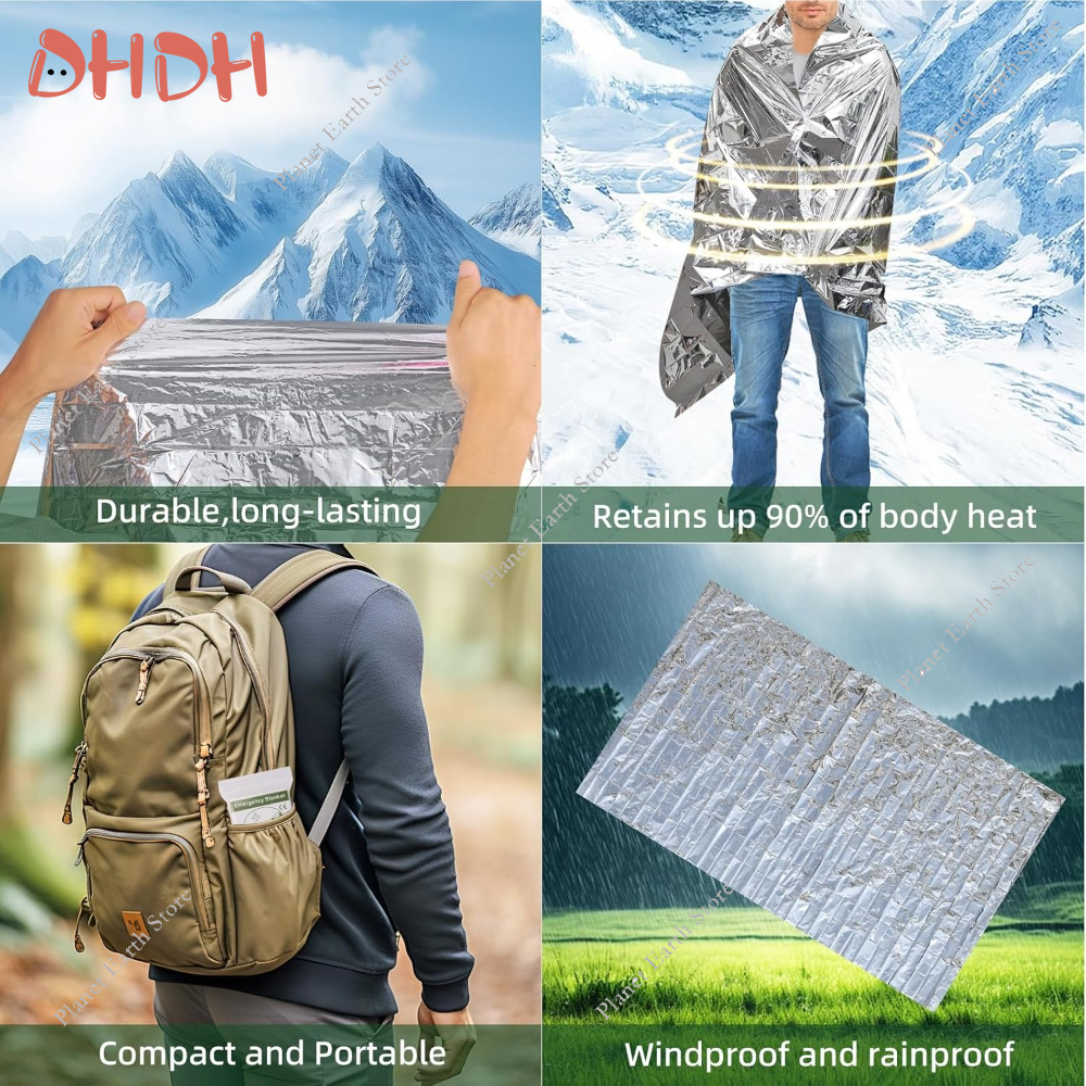 Emergency Thermal Blanket 5/10 – Survival Blanket Reflective recenzja i cena