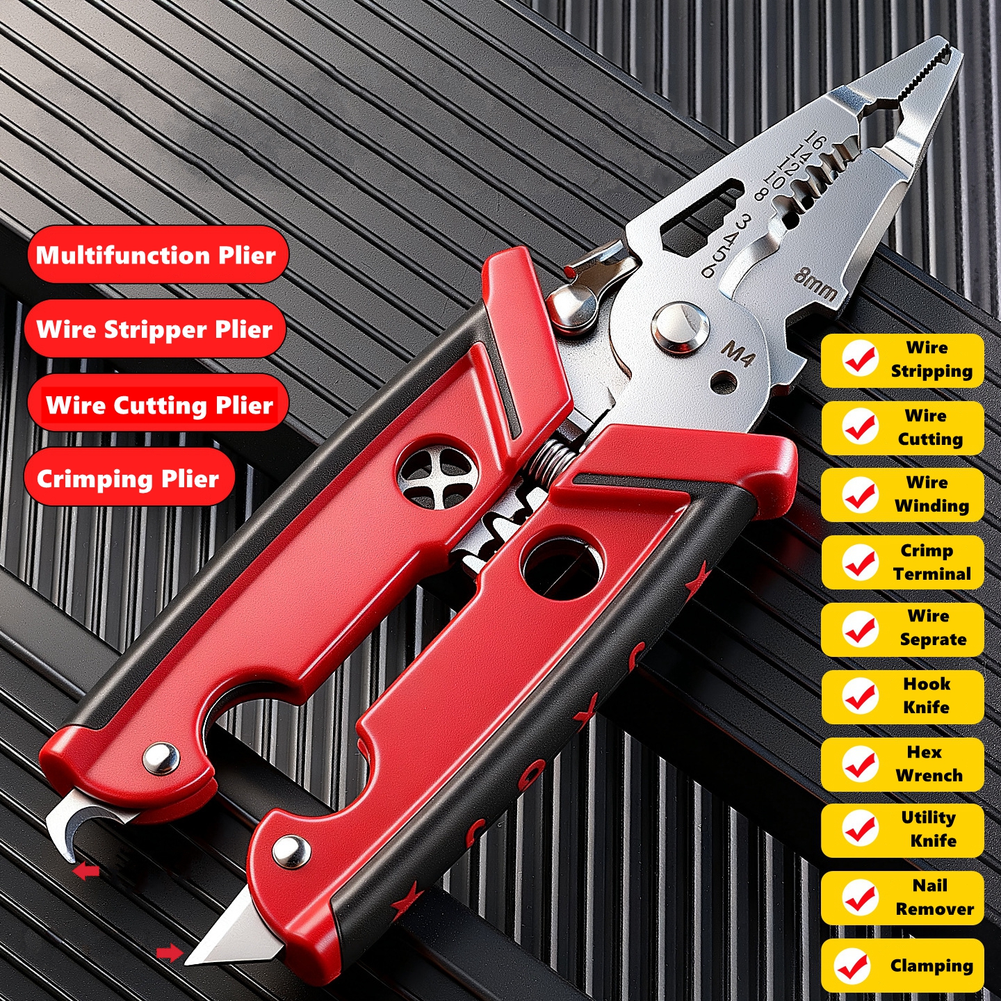 18 in 1 Electrician Pliers Mul – Multi Tool Plier recenzja i cena