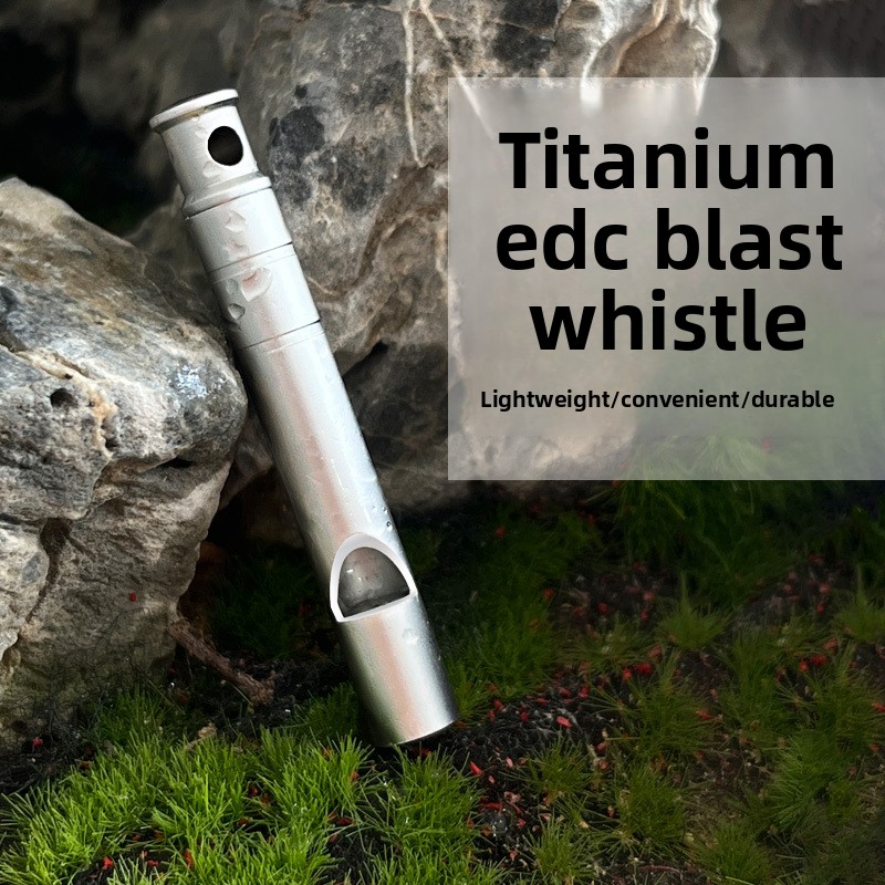 Titanium Alloy Survival Whistl – Emergency Whistle Loud recenzja i cena