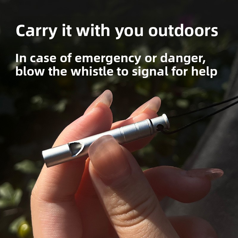 Titanium Alloy Survival Whistl – Emergency Whistle Loud recenzja i cena