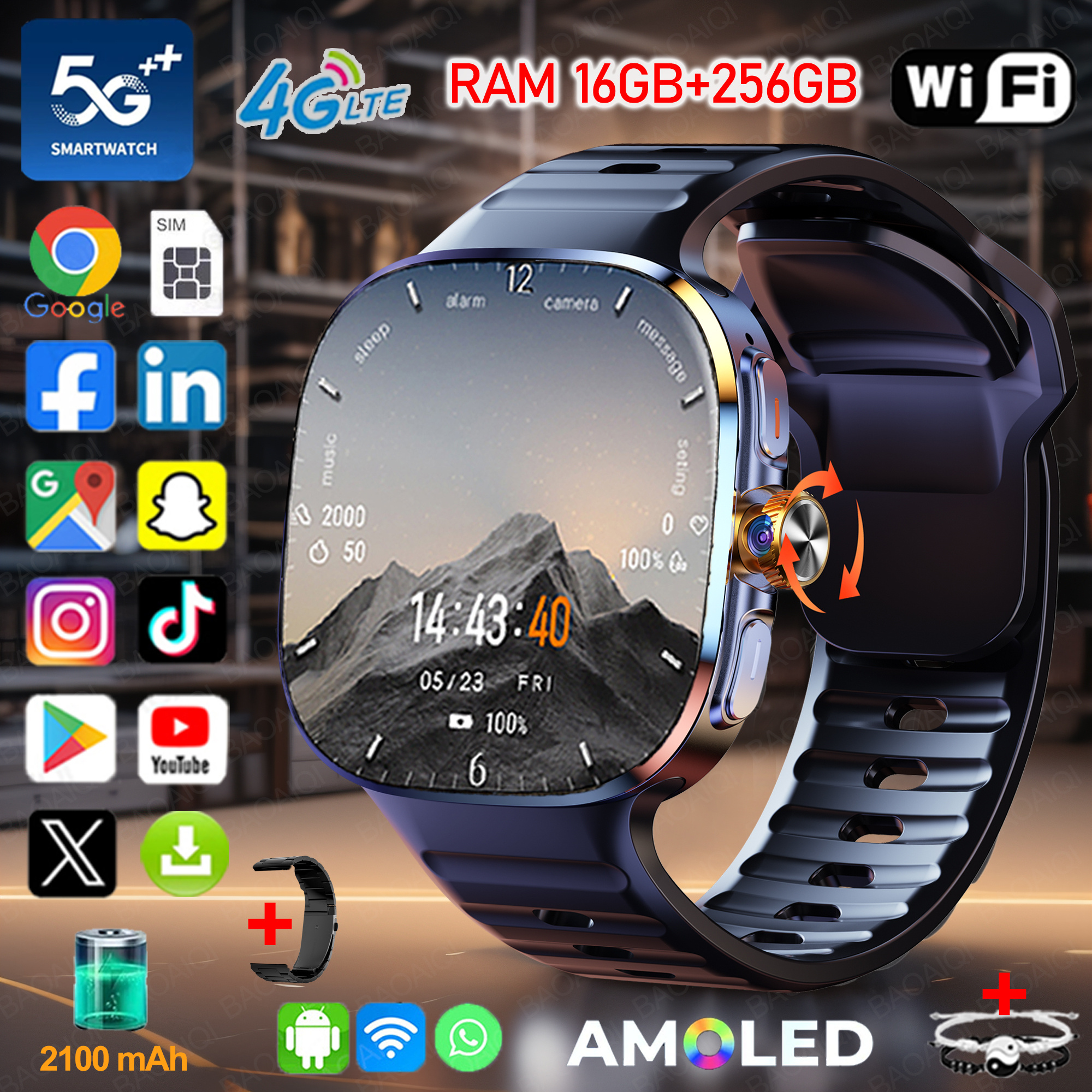 2.40 inch Larger Screen 4G/5G  – Compass Lensatic recenzja i cena