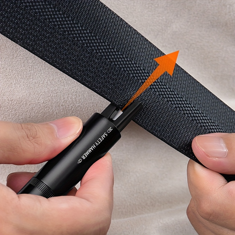 2-in-1 Car Safety Hammer with  – Rescue Rope Throw recenzja i cena