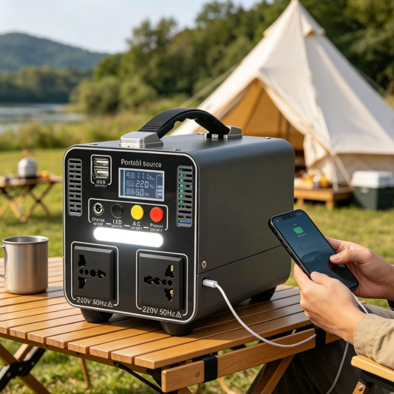 300W 166.5Wh/333Wh Portable Po – Solar Emergency Charger recenzja i cena